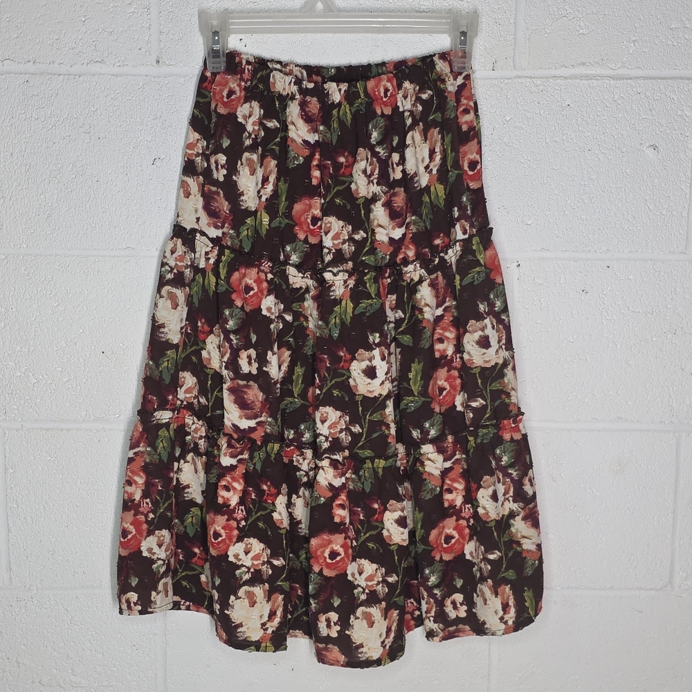 Love, Maven Floral Skirt
